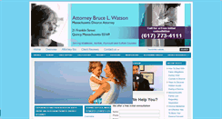 Desktop Screenshot of bostonsouthdivorce.com
